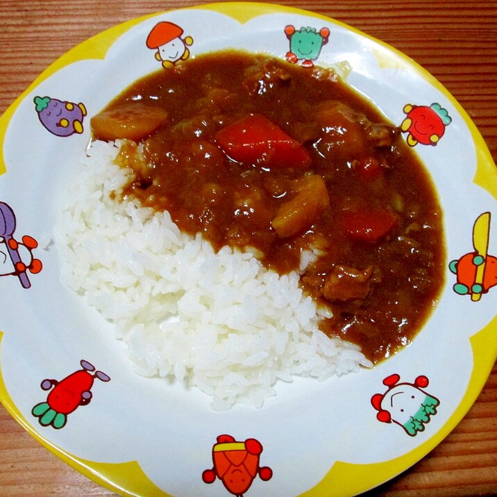 玉ねぎじっくり炒めたカレー